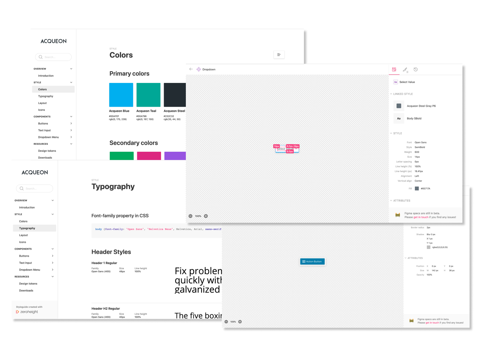 Acqueon Design System