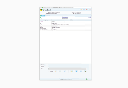 Before — Salesforce widget